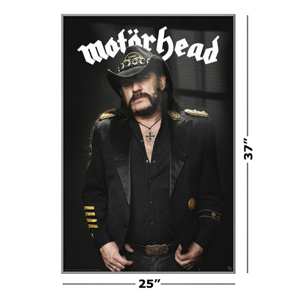 Amazon.co.jp: Motorhead - フレーム入り音楽ポスター(レミー・キル